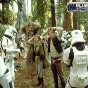 Signed Photo Print - Blue Harvest Forest Capture Scene