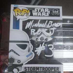 Signed Star Wars Action Verse Stormtrooper Figure