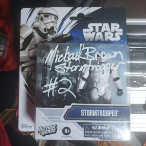 Signed & Numbered Star Wars Action Verse Stormtrooper Figure (Limited Edition)